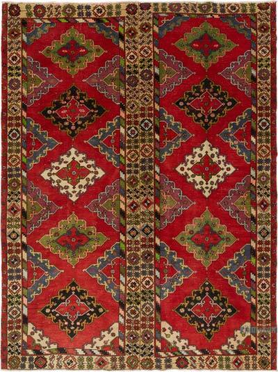 Vintage Turkish Hand-Knotted Rug - 9' 7" x 12' 10" (115" x 154")