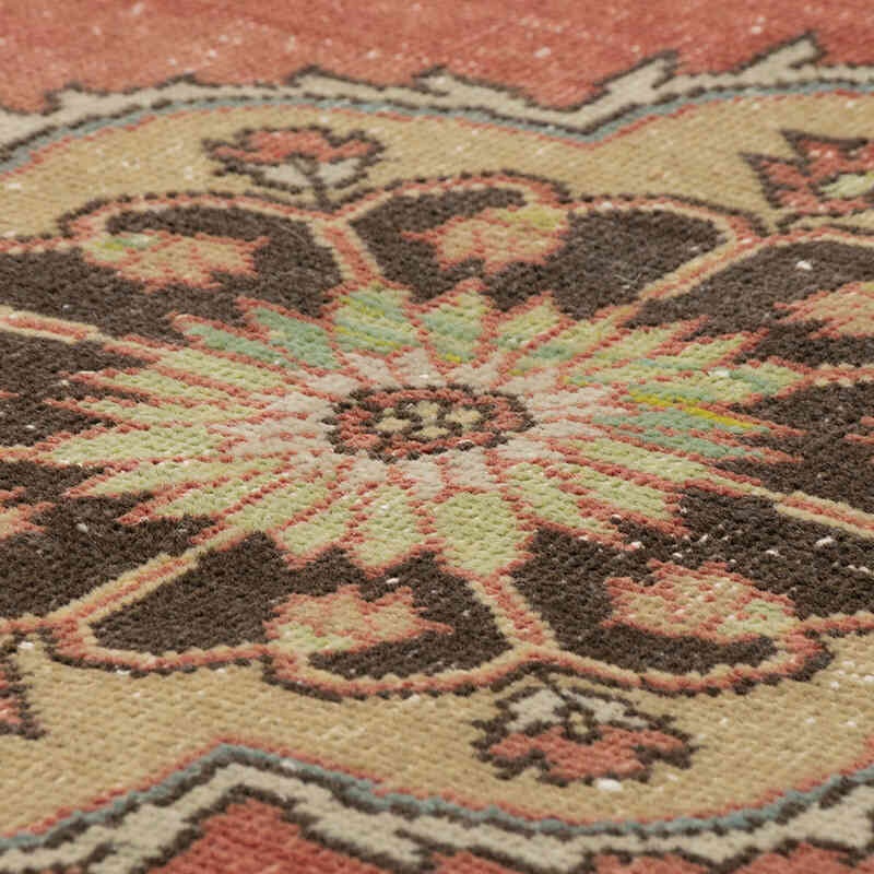 Alfombra Vintage Turca Anudada a Mano - 280 cm x 396 cm - K0080202