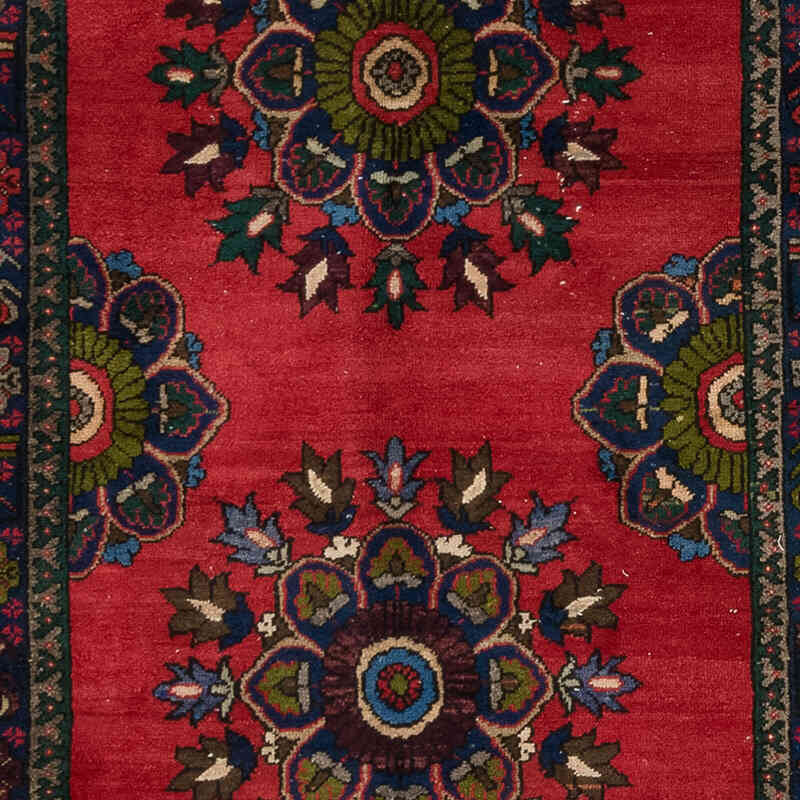 Vintage Turkish Hand-Knotted Rug - 8' 11" x 13'  (107" x 156") - K0080203