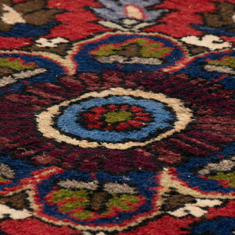 Vintage Turkish Hand-Knotted Rug - 8' 11" x 13'  (107" x 156") - K0080203