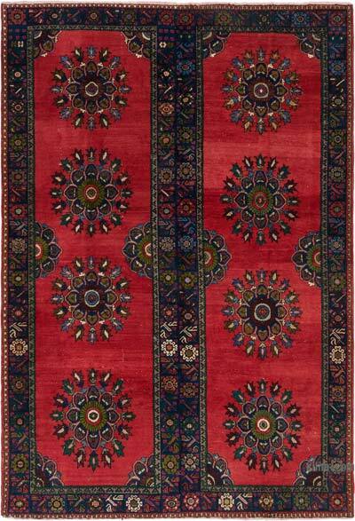 Vintage Turkish Hand-Knotted Rug - 8' 11" x 13'  (107" x 156")