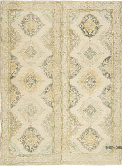 Vintage Turkish Hand-Knotted Rug - 9' 7" x 12' 11" (115" x 155")