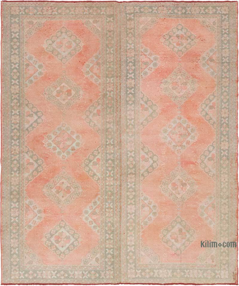 Vintage Turkish Hand-Knotted Rug - 9' 3" x 11' 2" (111" x 134") - K0080205