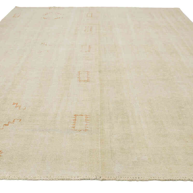 Vintage Turkish Hand-Knotted Rug - 8' 6" x 11' 10" (102" x 142") - K0080206
