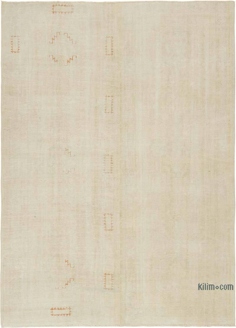Vintage Turkish Hand-Knotted Rug - 8' 6" x 11' 10" (102" x 142") - K0080206