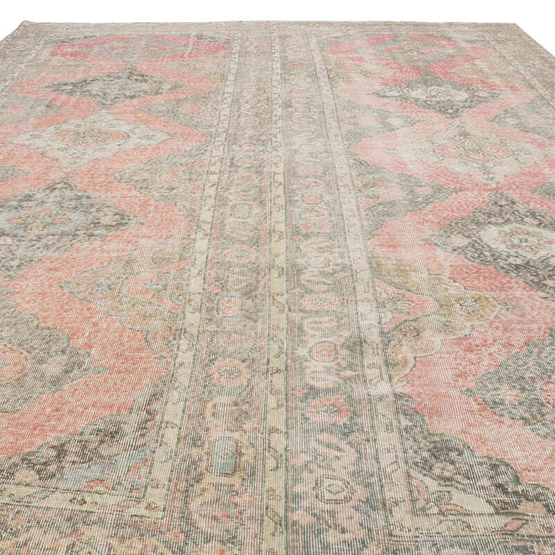 Alfombra Vintage Turca Anudada a Mano - 288 cm x 397 cm - K0080208
