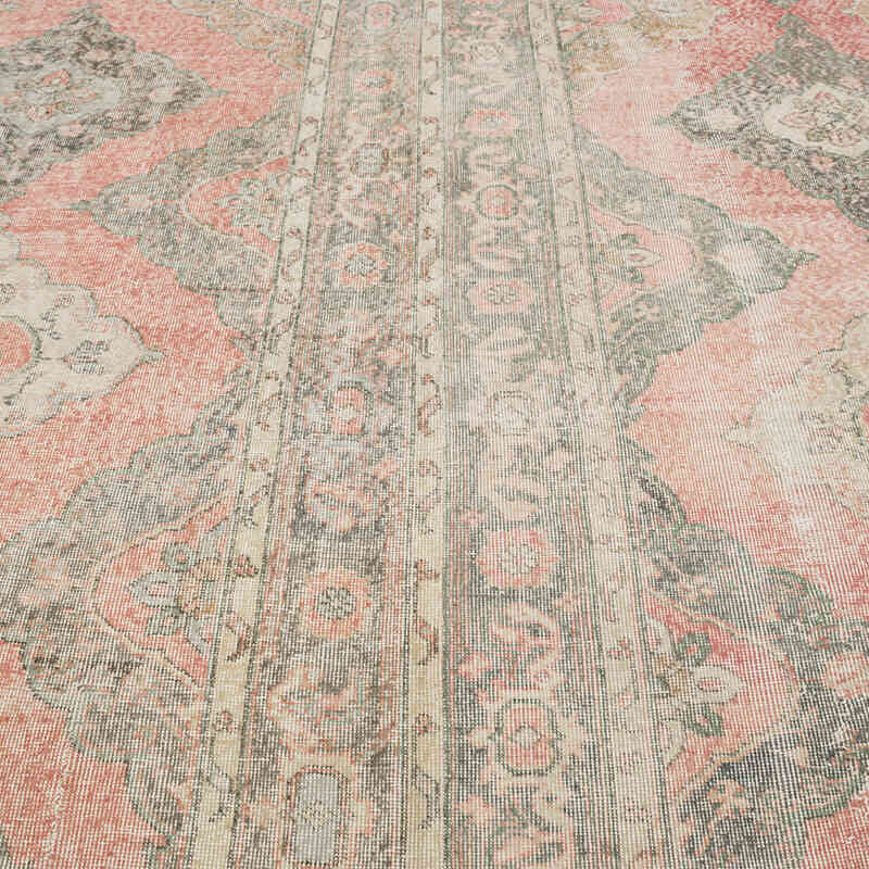 Alfombra Vintage Turca Anudada a Mano - 288 cm x 397 cm - K0080208