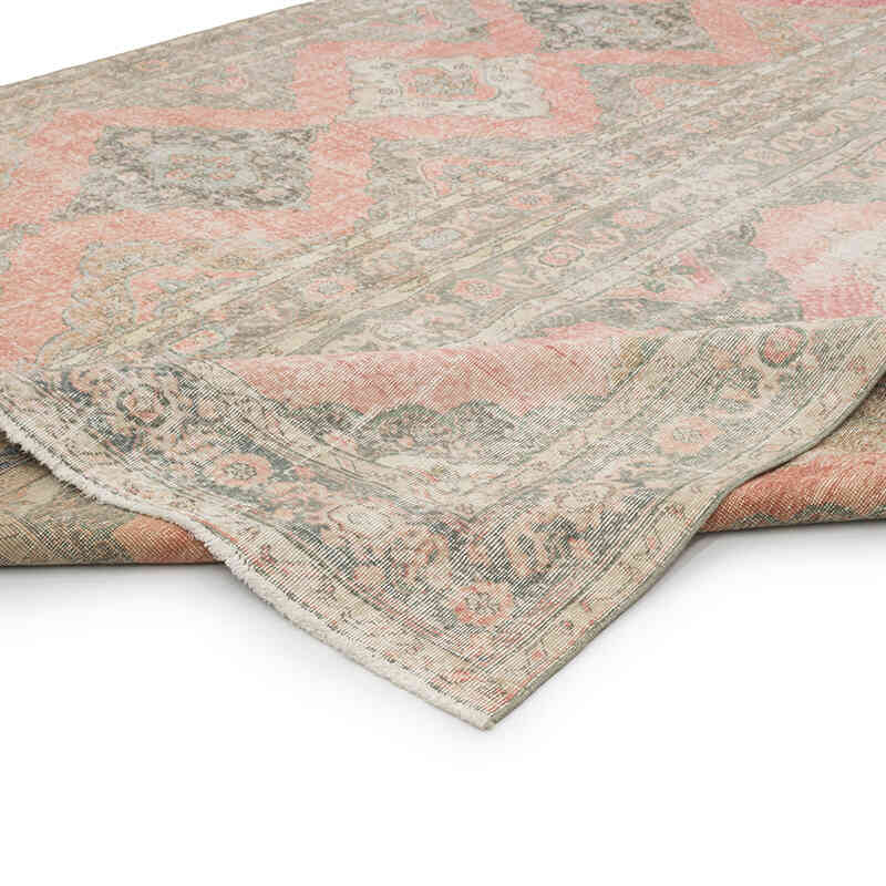 Alfombra Vintage Turca Anudada a Mano - 288 cm x 397 cm - K0080208