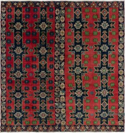 Alfombra Vintage Turca Anudada a Mano - 313 cm x 333 cm