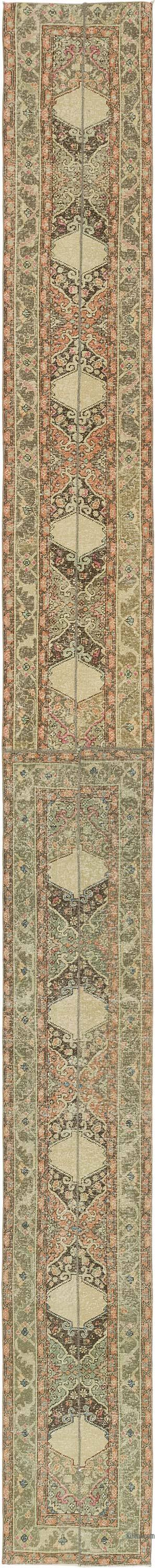 Vintage Turkish Runner Rug - 2' 4" x 25' 7" (28" x 307")