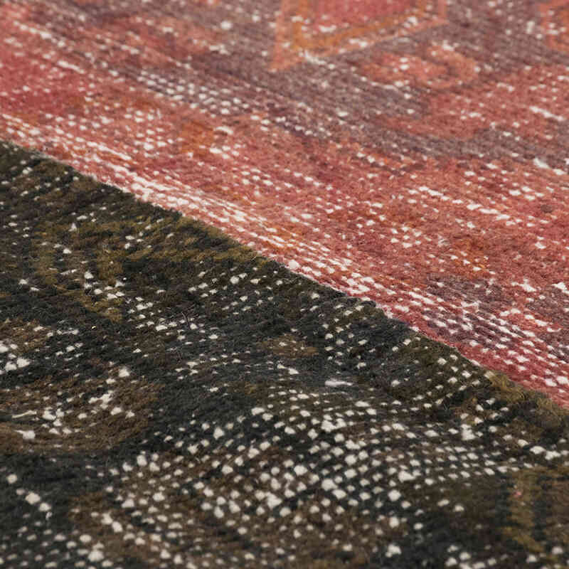 Alfombra de Pasillo Turca Vintage Sobreteñida - 63 cm x 835 cm - K0080217