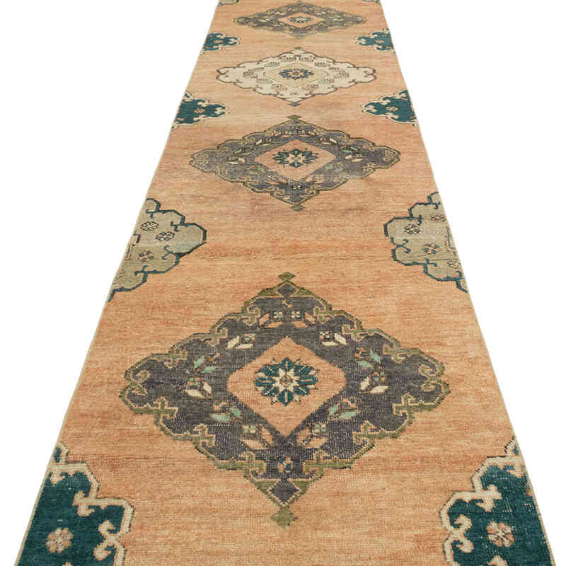 Vintage Turkish Runner Rug - 2' 9" x 20' 6" (33" x 246") - K0080218