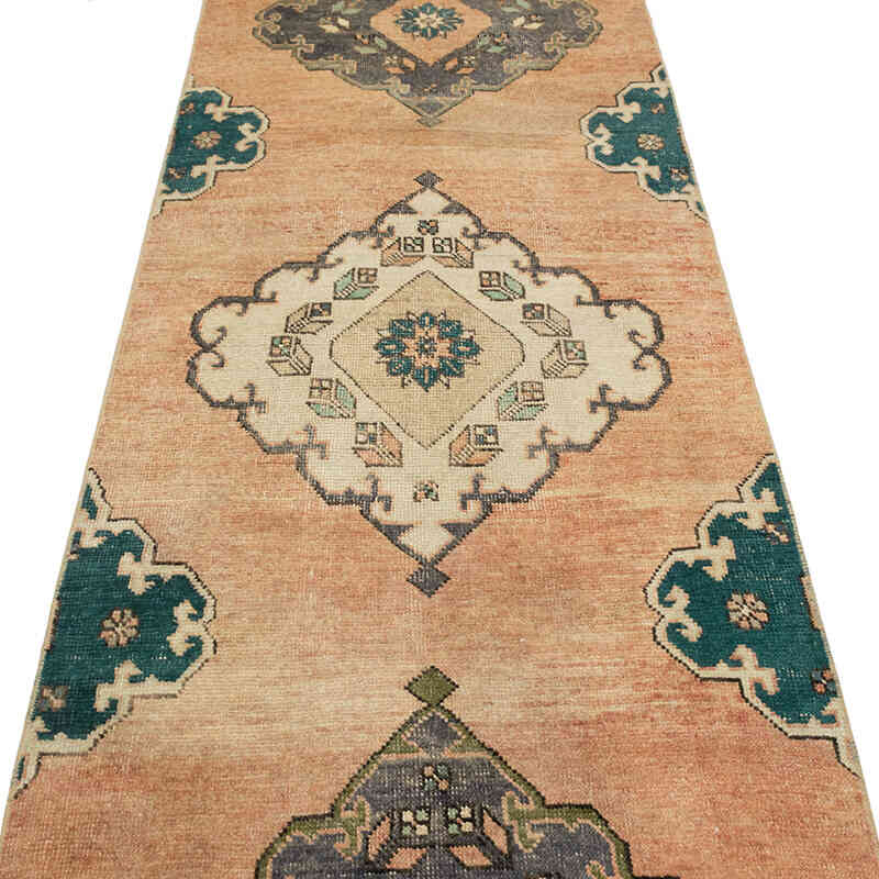 Vintage Turkish Runner Rug - 2' 9" x 20' 6" (33" x 246") - K0080218