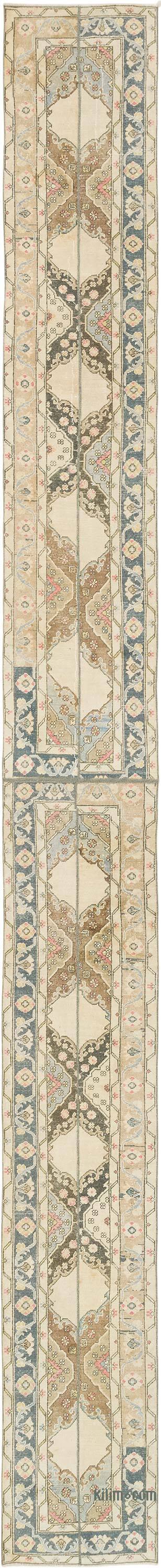 Vintage Turkish Runner Rug - 2' 5" x 24' 6" (29" x 294") - K0080221
