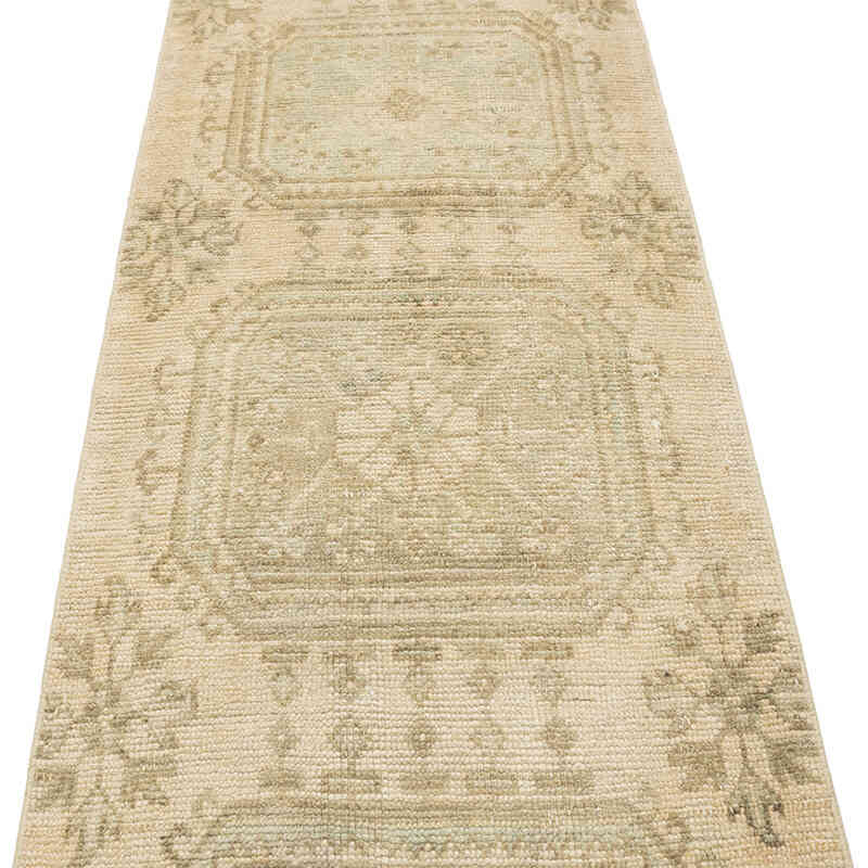 Vintage Turkish Runner Rug - 2' 6" x 23'  (30" x 276") - K0080222