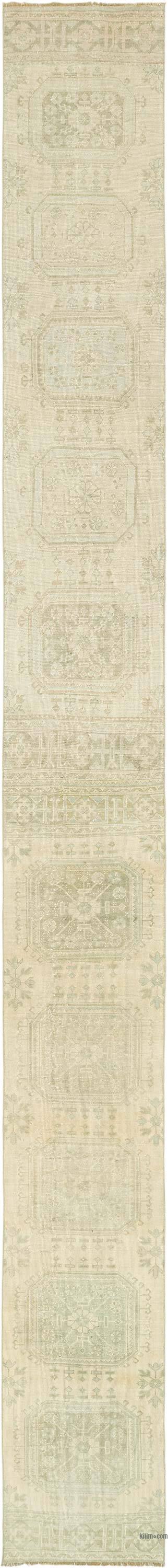 Alfombra Turca Vintage de pasillo - 72 cm x 707 cm