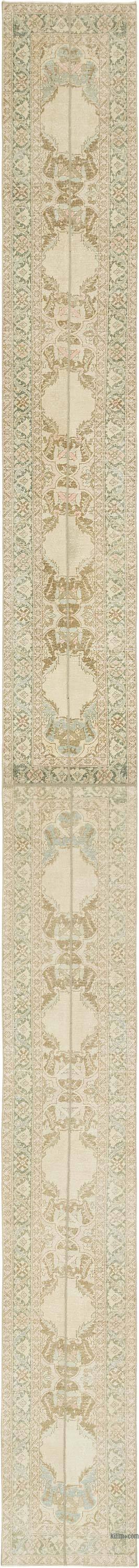 Alfombra Turca Vintage de pasillo - 68 cm x 796 cm