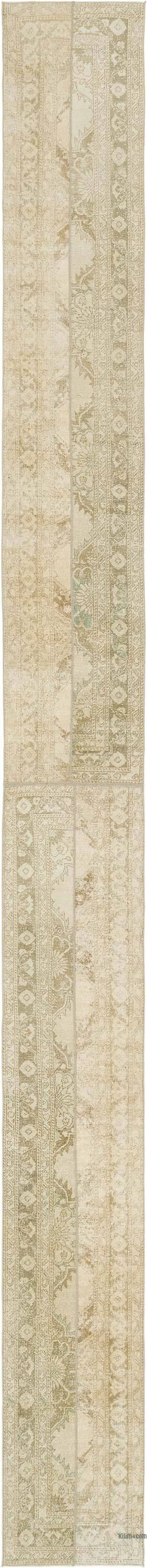 Alfombra Turca Vintage de pasillo - 69 cm x 786 cm