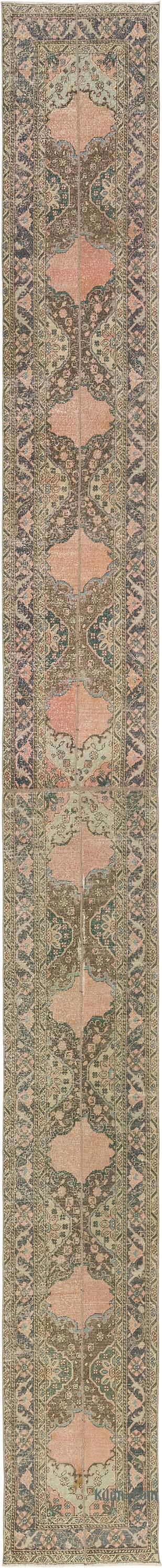 Vintage Anadolu Yolluk - 77 cm x 775 cm - K0080234