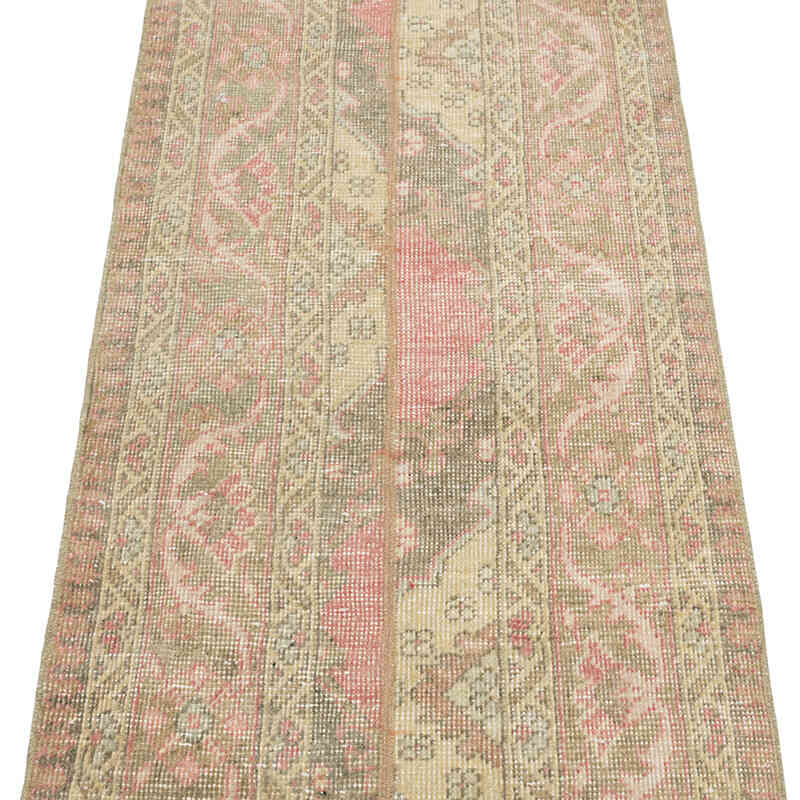 Vintage Turkish Runner Rug - 2' 1" x 27' 3" (25" x 327") - K0080240