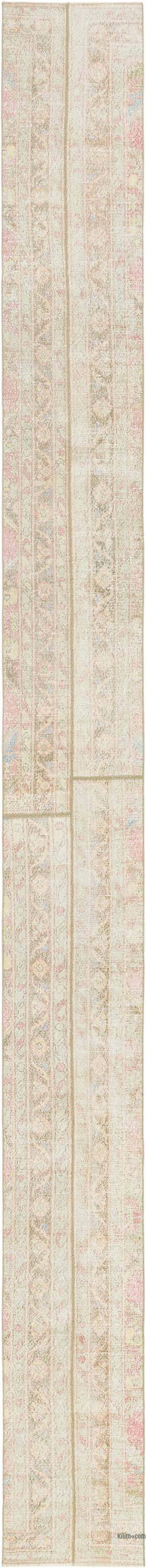 Vintage Turkish Runner Rug - 2' 1" x 23' 8" (25" x 284")