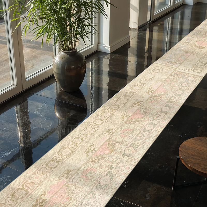 Alfombra Turca Vintage de pasillo - 75 cm x 742 cm - K0080243