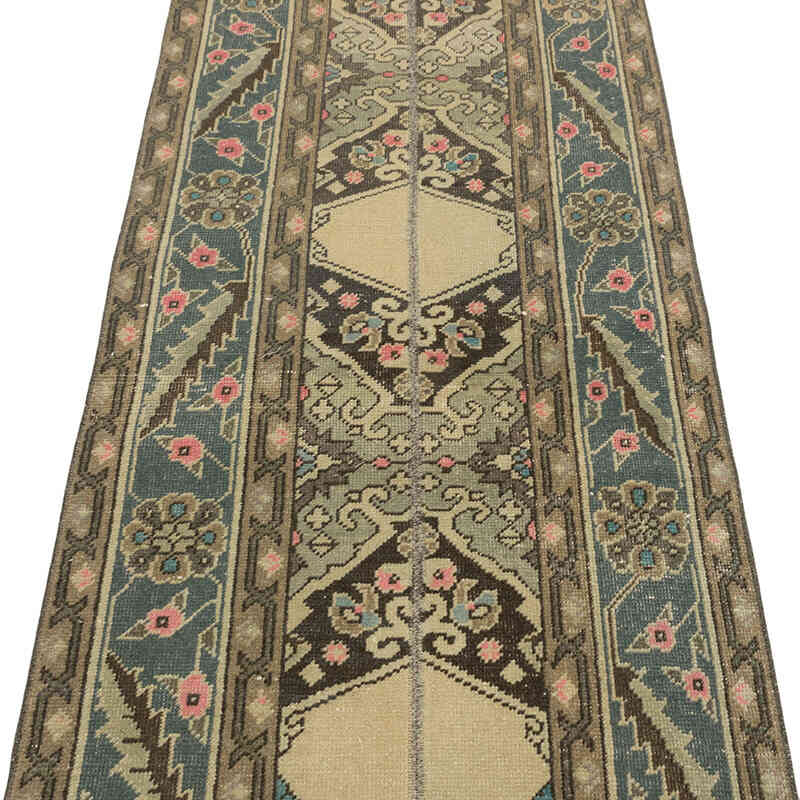 Vintage Anadolu Yolluk - 74 cm x 753 cm - K0080246
