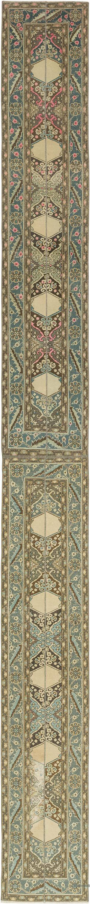 Vintage Anadolu Yolluk - 74 cm x 753 cm