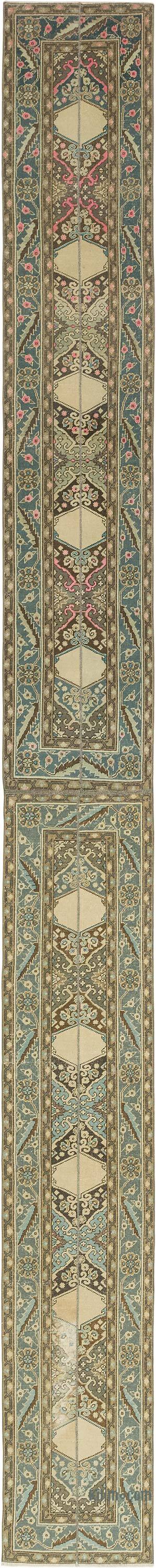 Vintage Anadolu Yolluk - 74 cm x 753 cm - K0080246