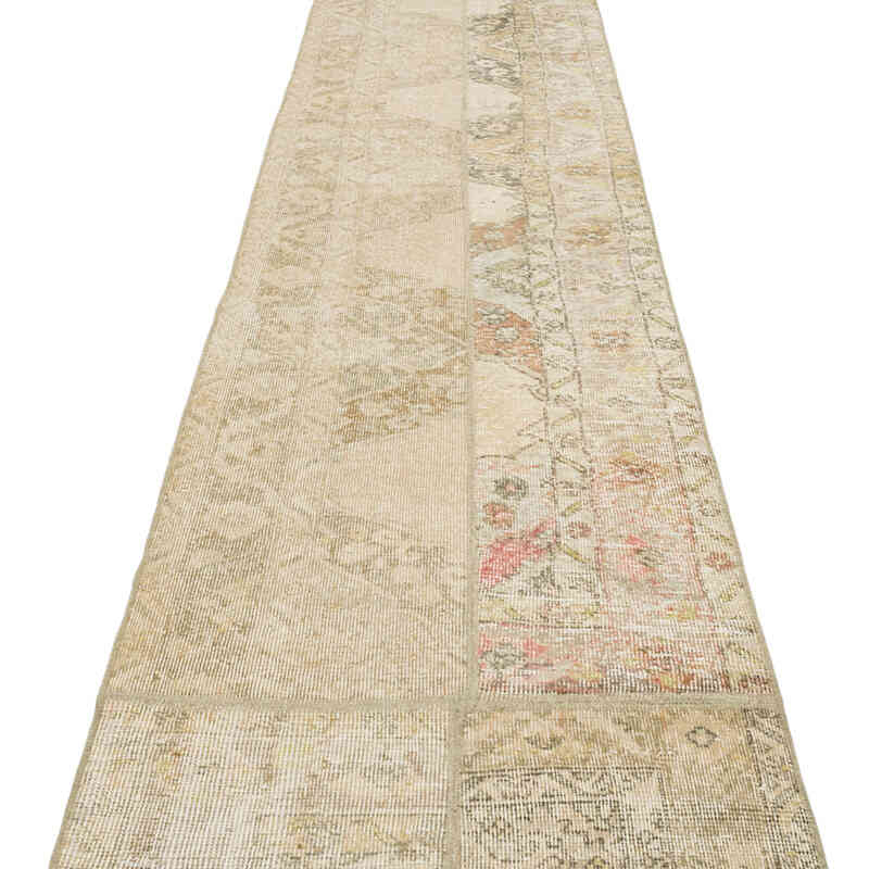 Vintage Turkish Runner Rug - 2' 3" x 24' 9" (27" x 297") - K0080247