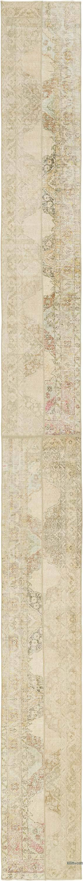 Alfombra Turca Vintage de pasillo - 68 cm x 755 cm
