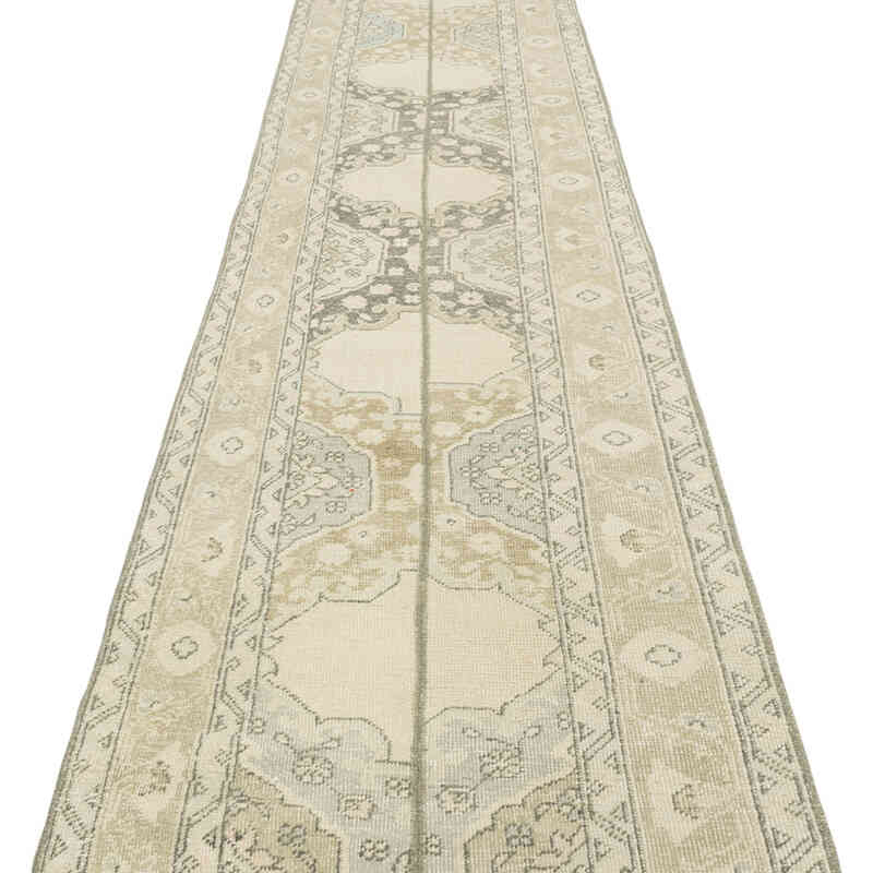 Vintage Turkish Runner Rug - 2' 6" x 12' 5" (30" x 149") - K0080255