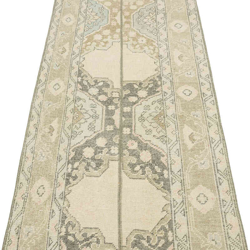 Vintage Turkish Runner Rug - 2' 6" x 12' 5" (30" x 149") - K0080255