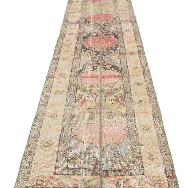 Vintage Turkish Runner Rug - 2' 2" x 11' 2" (26" x 134") - K0080267