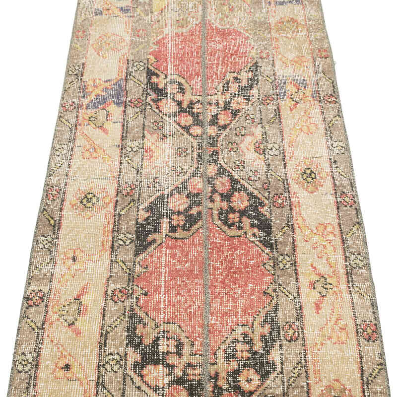 Vintage Turkish Runner Rug - 2' 2" x 11' 2" (26" x 134") - K0080267
