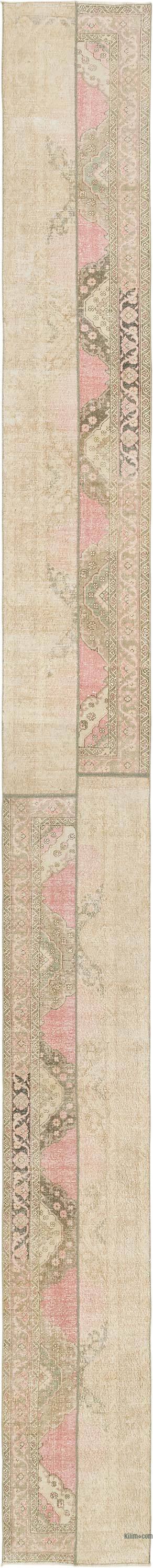 Vintage Turkish Runner Rug - 2' 4" x 25' 1" (28" x 301")