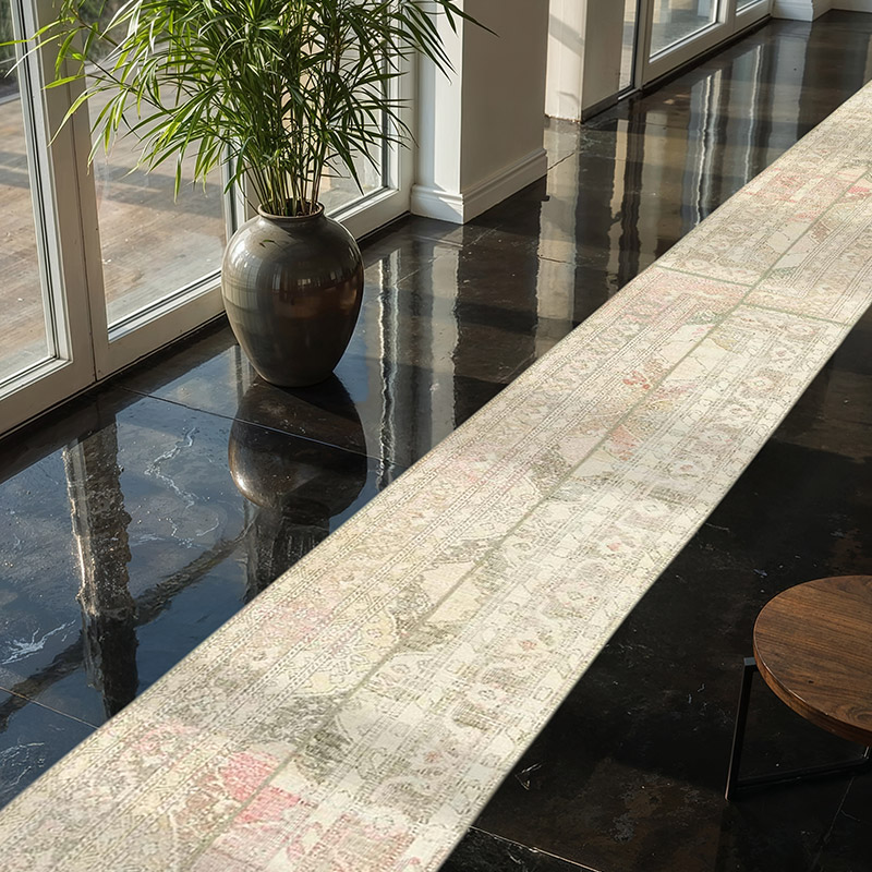 Alfombra Turca Vintage de pasillo - 72 cm x 731 cm - K0080270