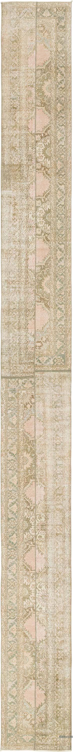 Vintage Turkish Runner Rug - 2' 4" x 25' 1" (28" x 301")