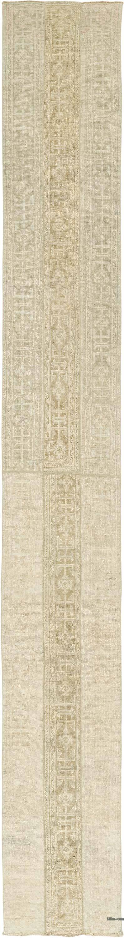 Alfombra Turca Vintage de pasillo - 86 cm x 667 cm