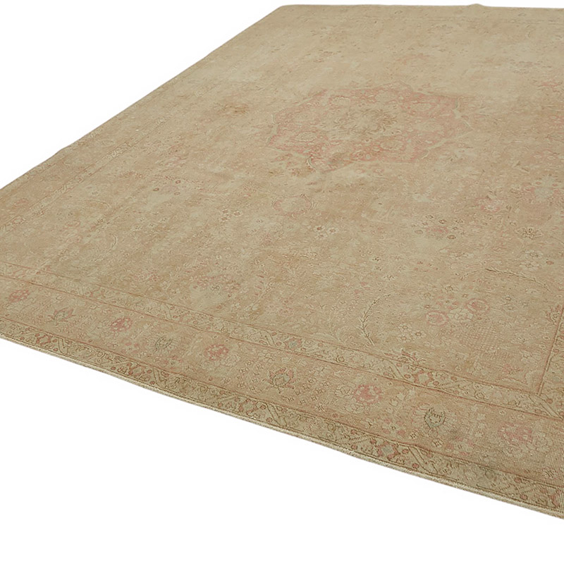 Vintage Hand-Knotted Oriental Rug - 9' 7" x 12' 10" (115" x 154") - K0080274