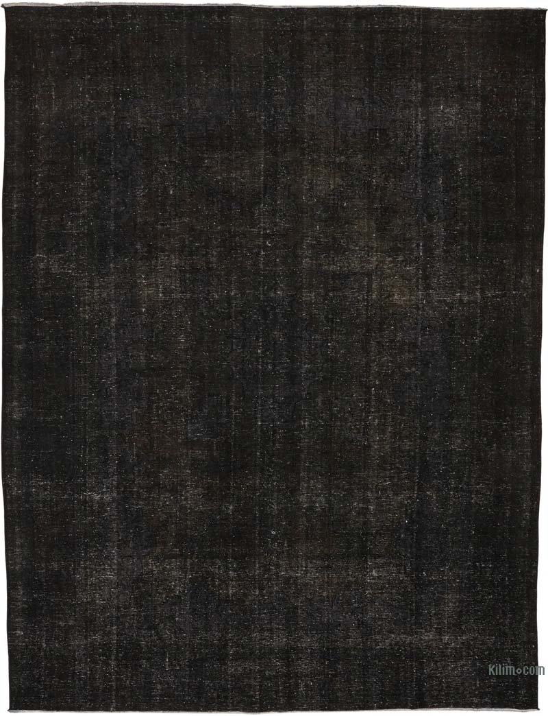 Overdyed Vintage Hand-knotted Oriental Rug - 10' 3" x 13' 4" (123" x 160") - K0080283