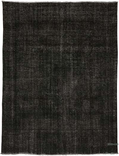 Overdyed Vintage El Dokuma Oryantal Hali - 280 cm x 377 cm