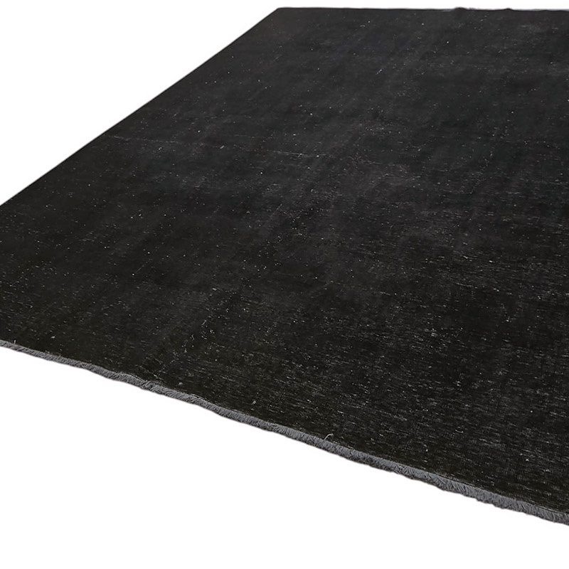 Overdyed Vintage Hand-knotted Oriental Rug - 9' 3" x 12' 10" (111" x 154") - K0080286