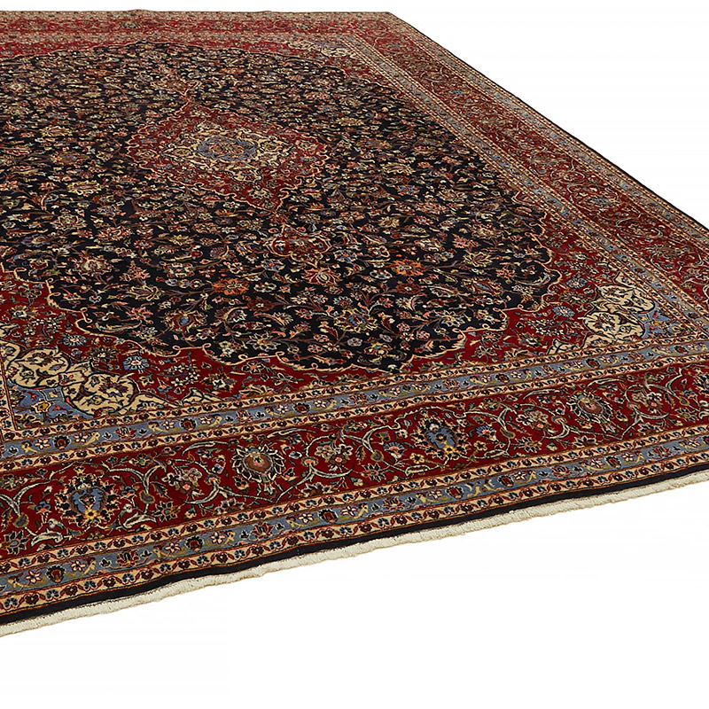 Vintage Hand-Knotted Oriental Rug - 9' 10" x 12' 7" (118" x 151") - K0080291