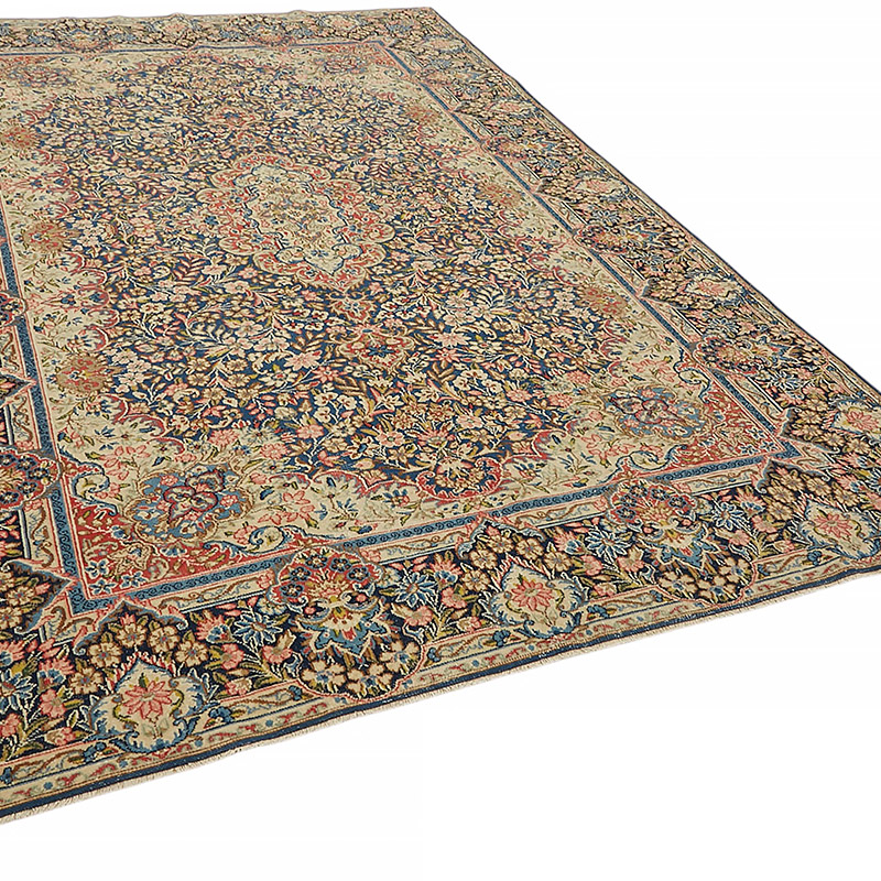 Vintage Hand-Knotted Oriental Rug - 6' 8" x 9' 8" (80" x 116") - K0080295