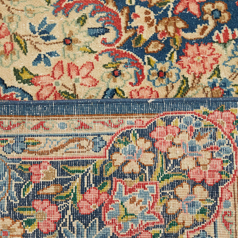 Vintage Hand-Knotted Oriental Rug - 6' 8" x 9' 8" (80" x 116") - K0080295