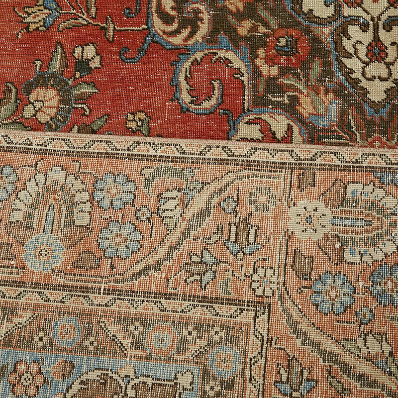 Alfombra Oriental Vintage Anudada a Mano - 254 cm x 382 cm - K0080298