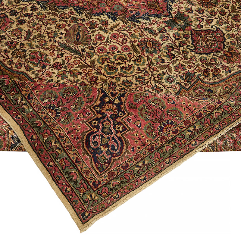 Vintage Hand-Knotted Oriental Rug - 9'  x 12' 3" (108" x 147") - K0080305