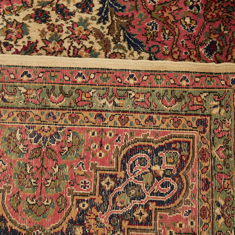 Vintage Hand-Knotted Oriental Rug - 9'  x 12' 3" (108" x 147") - K0080305