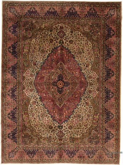 El Dokuma Vintage Hali - 274 cm x 374 cm